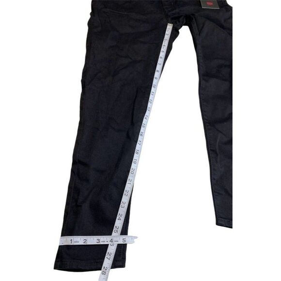Levi's‎ Premium 720 Super Skinny Jeans Women's 32 LARGE Black High-Rise NEW - Picture 6 of 15